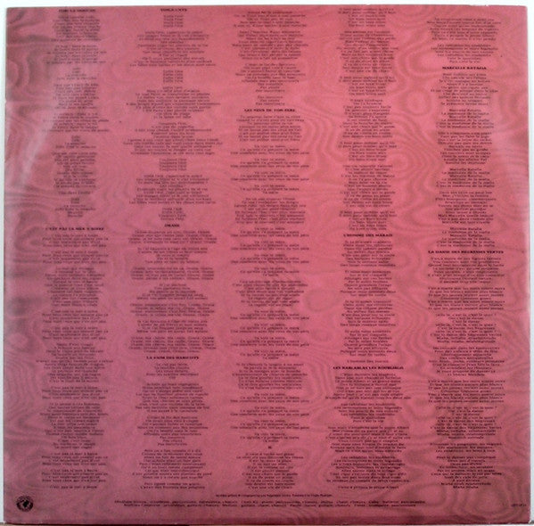 Les Negresses Vertes ~ Mlah (Vinyl) - Djungel & Jazz