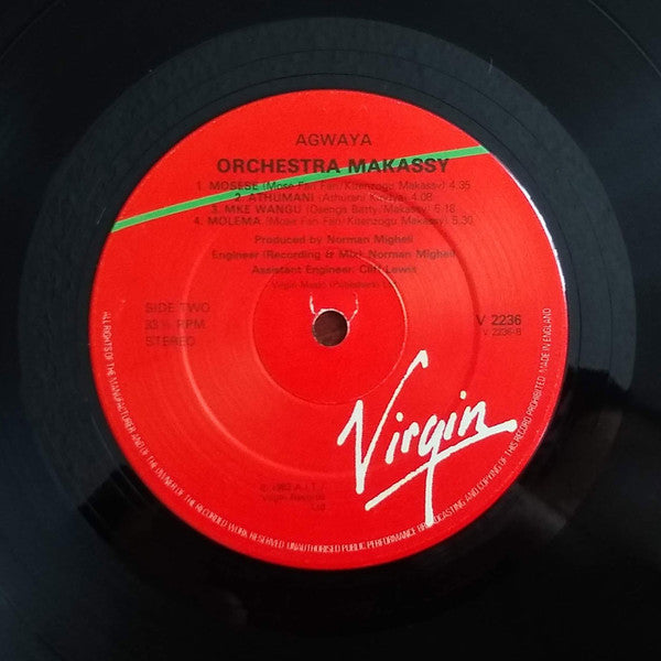 Orchestra Makassy ~ Agwaya (Vinyl) - Djungel & Jazz