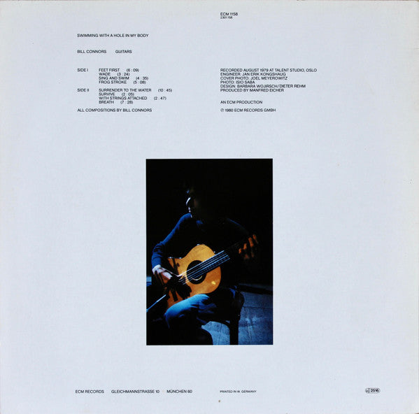 Bill Connors ~ Swimming With A Hole In My Body (Vinyl) - Djungel & Jazz