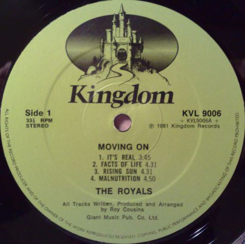 The Royals : Moving On (LP, Album)