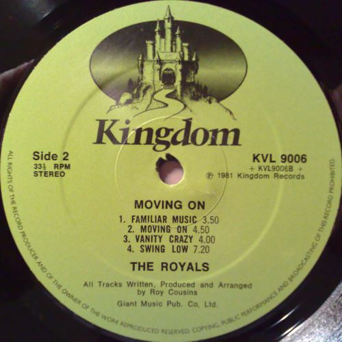 The Royals : Moving On (LP, Album)