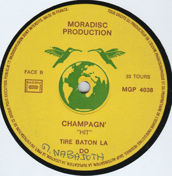 Champagn' ~ Lokolé Song (Vinyl) - Djungel & Jazz