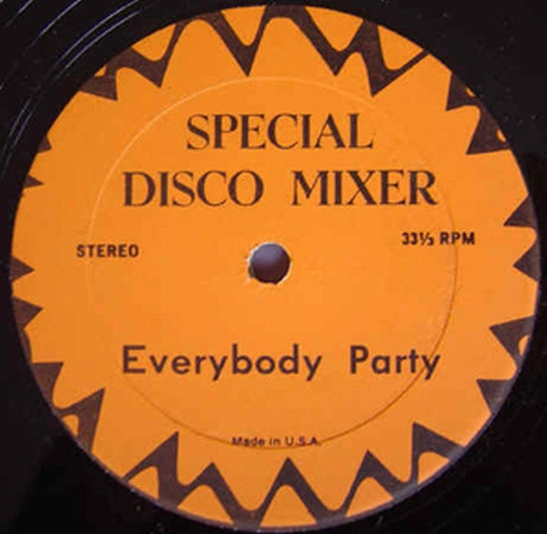 MACH (2) : Everybody Party \ Disco Brake (12", Mixed, Unofficial)