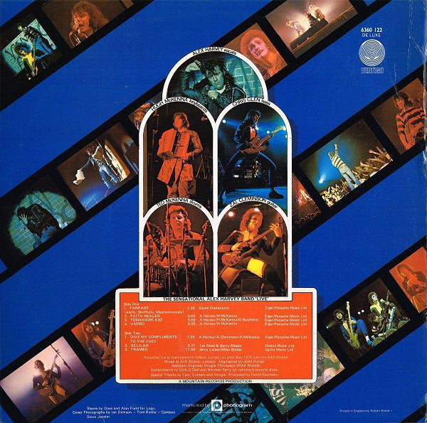 The Sensational Alex Harvey Band ~ Live (Vinyl) - Djungel & Jazz