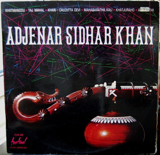 Adjenar Sidhar Khan ~ Adjenar Sidhar Khan (Vinyl) - Djungel & Jazz