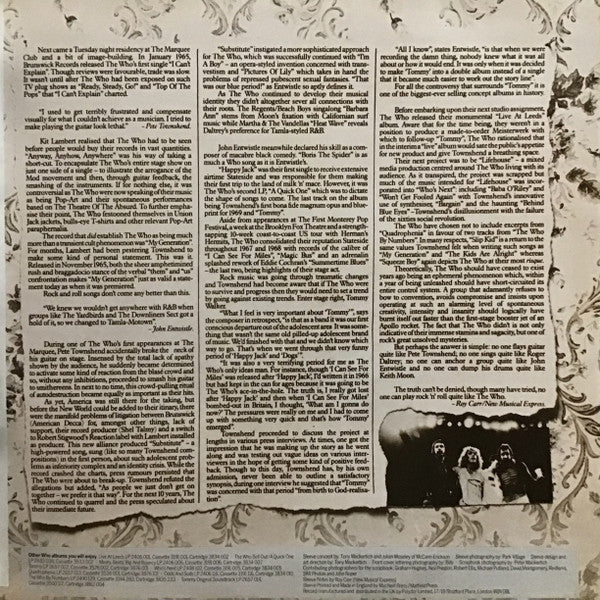 The Who ~ The Story Of The Who (Vinyl) - Djungel & Jazz