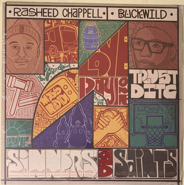 Rasheed Chappell & Buckwild ~ Sinners And Saints (Vinyl) - Djungel & Jazz