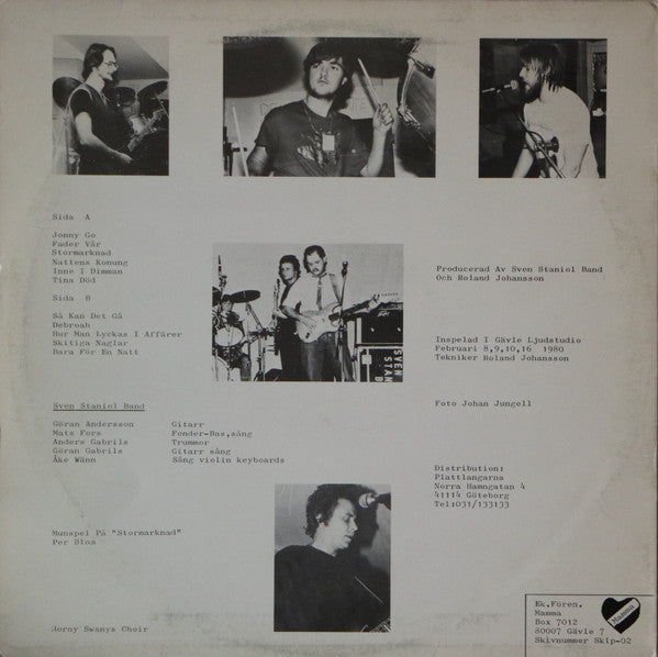 Sven Staniol Band : Sven Staniol Band (LP, Album)