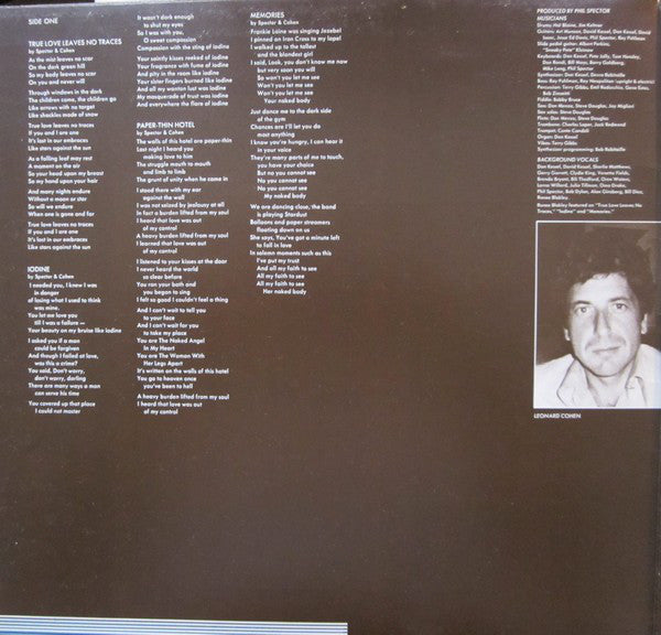 Leonard Cohen ~ Death Of A Ladies' Man (Vinyl) - Djungel & Jazz