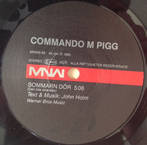 Commando M Pigg ~ Sommarn Dör (Vinyl) - Djungel & Jazz