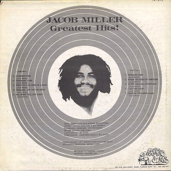 Jacob Miller : Greatest Hits (LP, Comp)