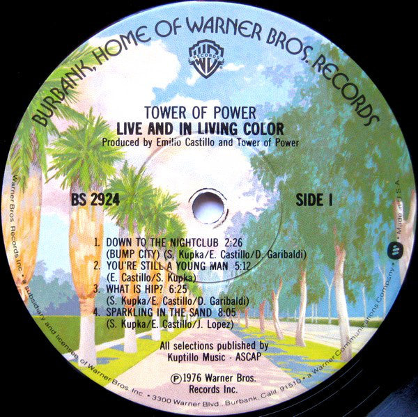Tower Of Power ~ Live And In Living Color (Vinyl) - Djungel & Jazz