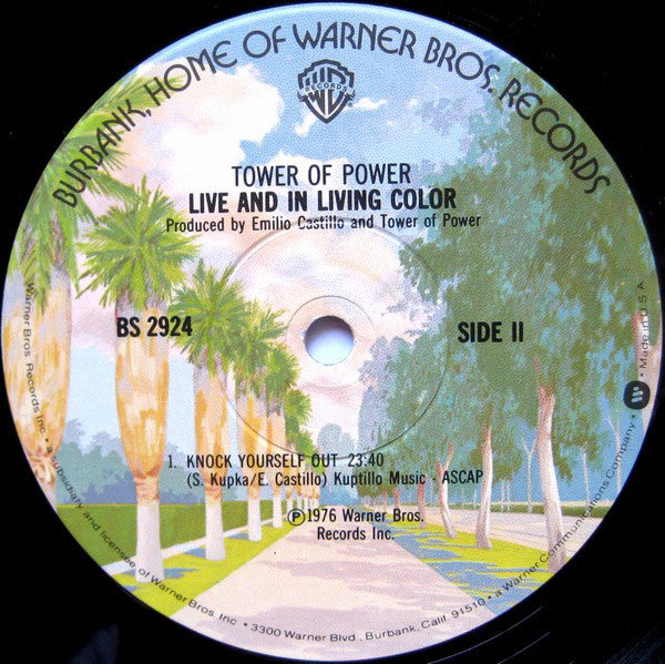 Tower Of Power ~ Live And In Living Color (Vinyl) - Djungel & Jazz