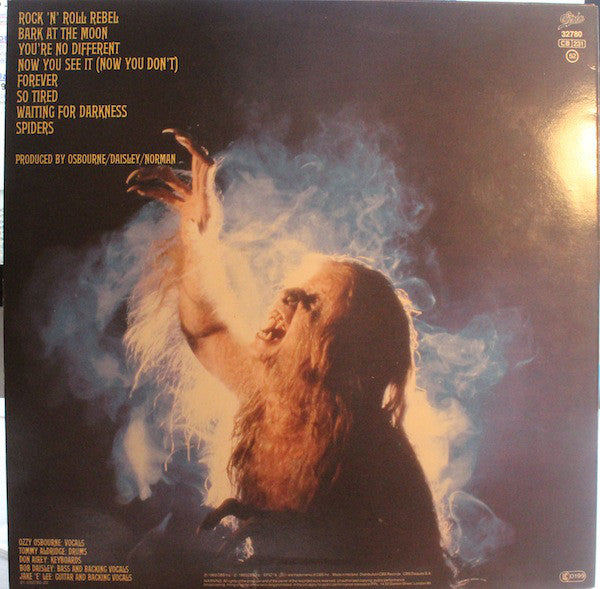 Ozzy Osbourne ~ Bark At The Moon (Vinyl) - Djungel & Jazz