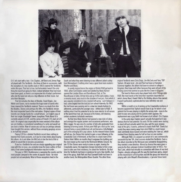 Yardbirds ~ Roger The Engineer (Vinyl) - Djungel & Jazz