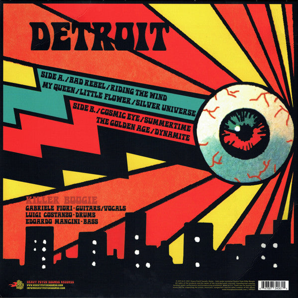 Killer Boogie ~ Detroit (Vinyl) - Djungel & Jazz