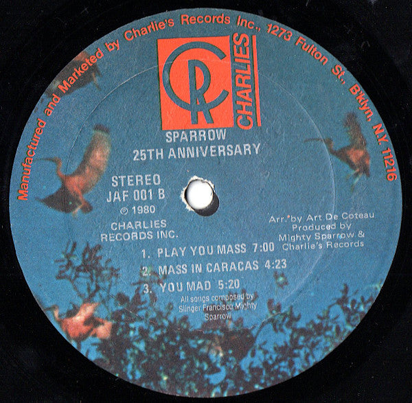 Mighty Sparrow : 25th Anniversary (2xLP, Comp)