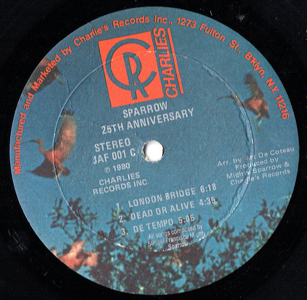 Mighty Sparrow : 25th Anniversary (2xLP, Comp)