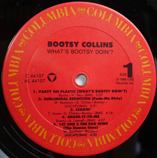 Bootsy Collins ~ What's Bootsy Doin'? (Vinyl) - Djungel & Jazz