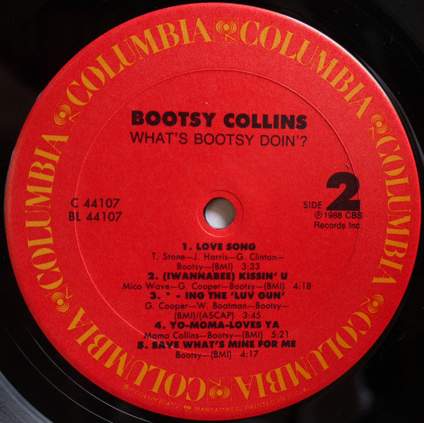 Bootsy Collins ~ What's Bootsy Doin'? (Vinyl) - Djungel & Jazz