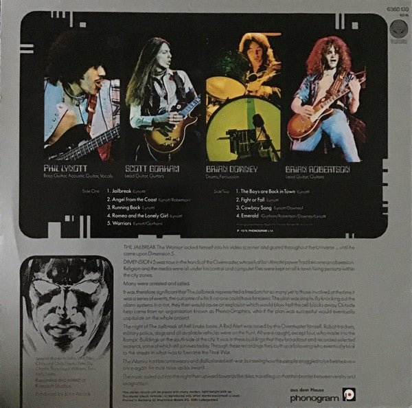 Thin Lizzy ~ Jailbreak (Vinyl) - Djungel & Jazz