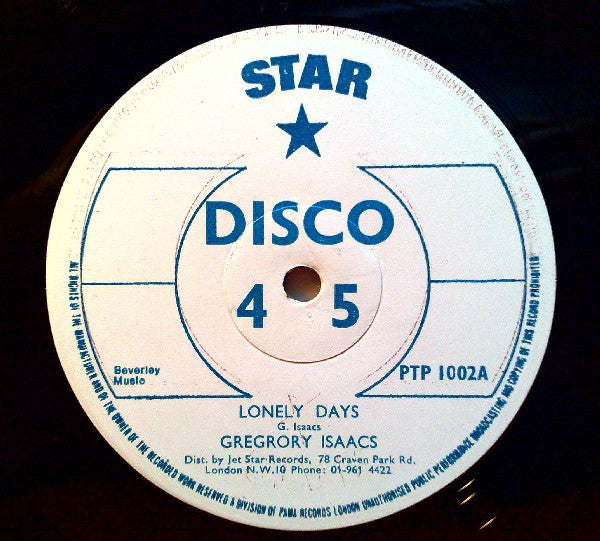 Gregrory Isaacs* / U Roy* : Lonely Days / Nanny Skank (12")