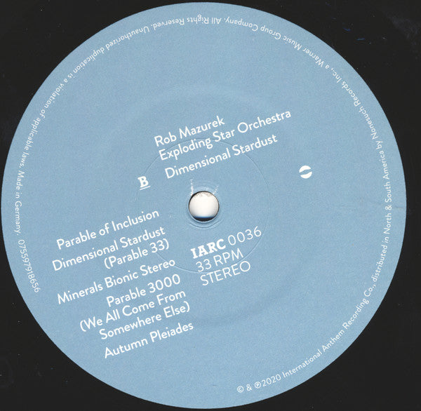 Rob Mazurek / Exploding Star Orchestra ~ Dimensional Stardust (Vinyl) - Djungel & Jazz