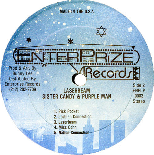 Sister Candy & Purpleman ~ Laserbeam (Vinyl) - Djungel & Jazz