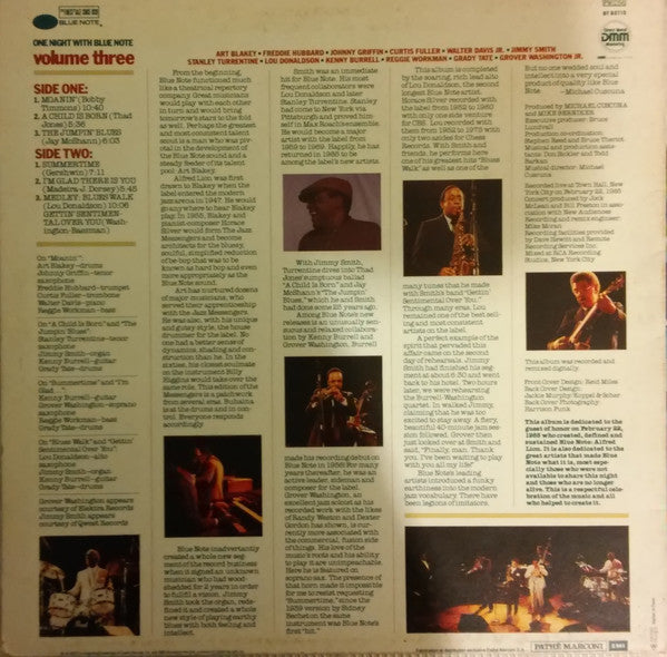 Various ~ One Night With Blue Note Volume 3 (Vinyl) - Djungel & Jazz