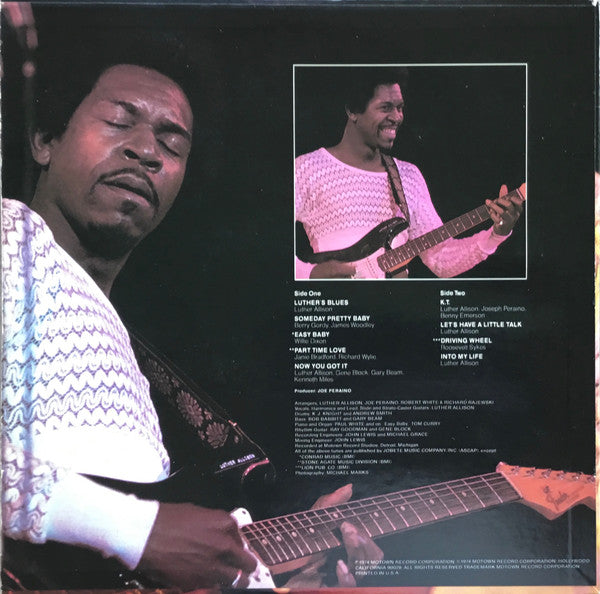 Luther Allison ~ Luther's Blues (Vinyl) - Djungel & Jazz