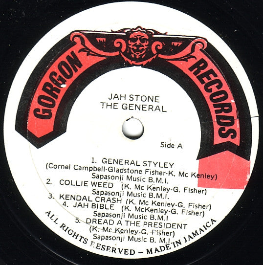 Jah Stone : The General (LP, Album)