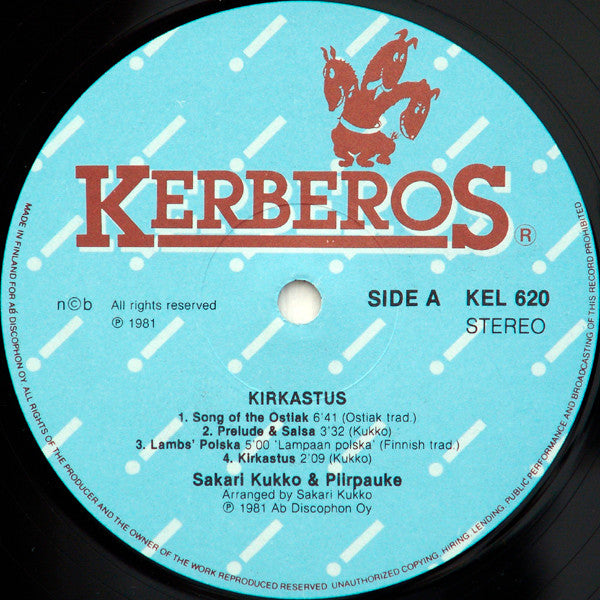 Sakari Kukko & Piirpauke ~ Kirkastus (Vinyl) - Djungel & Jazz