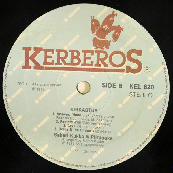 Sakari Kukko & Piirpauke ~ Kirkastus (Vinyl) - Djungel & Jazz