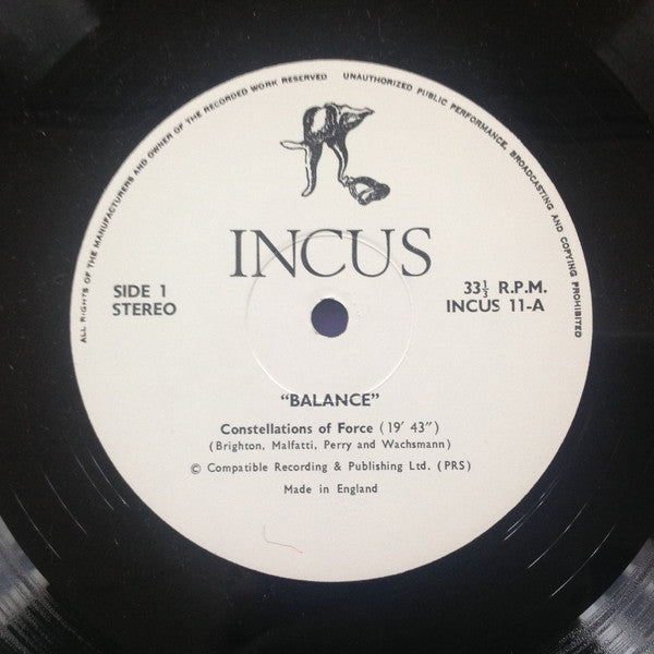 Balance ~ Balance (Vinyl) - Djungel & Jazz