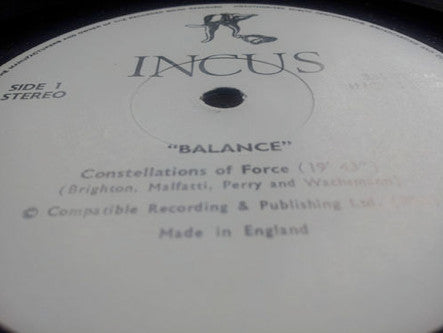 Balance ~ Balance (Vinyl) - Djungel & Jazz