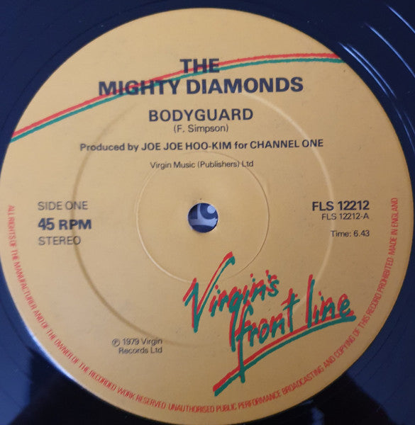 Mighty Diamonds* : Bodyguard (12", Single)