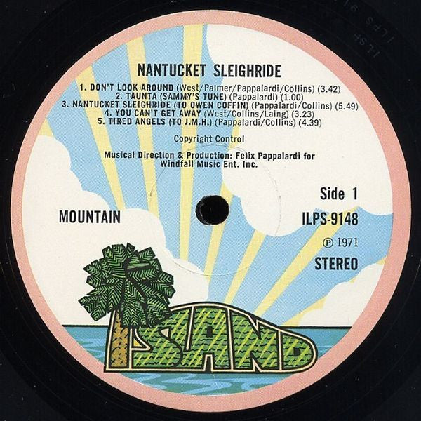 Mountain ~ Nantucket Sleighride (Vinyl) - Djungel & Jazz
