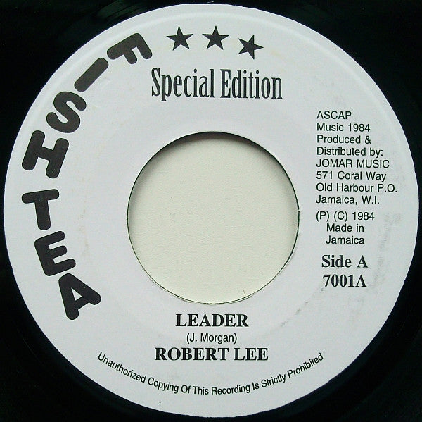 Robert Lee (2) : Leader (7", RE, S/Edition)
