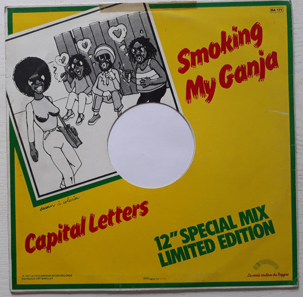 Capital Letters ~ Smoking My Ganja (Vinyl) - Djungel & Jazz