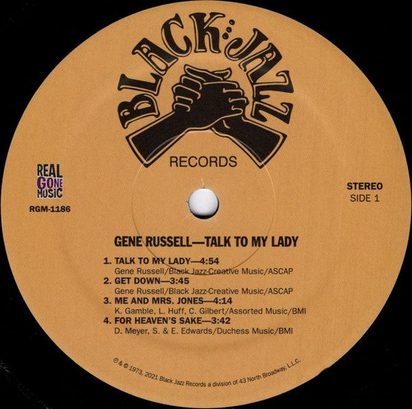 Gene Russell ~ Talk To My Lady (Vinyl) - Djungel & Jazz