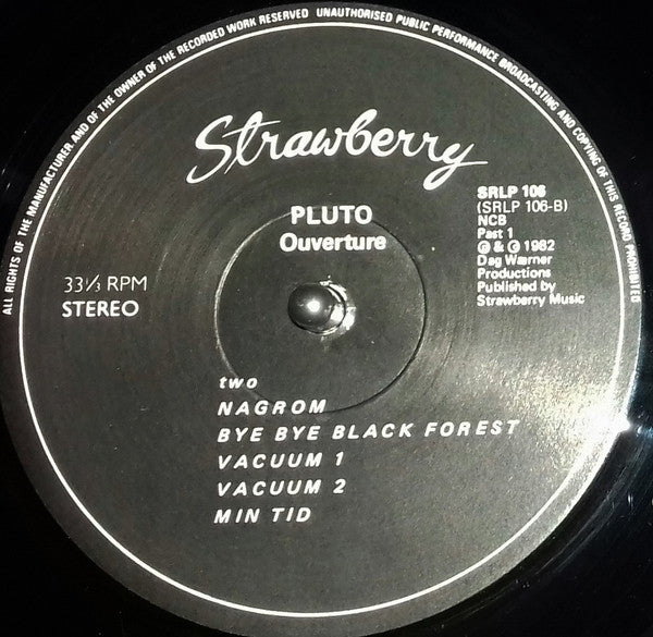 Pluto ~ Ouverture (Vinyl) - Djungel & Jazz