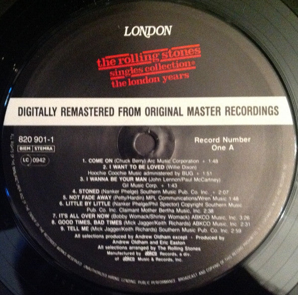 The Rolling Stones ~ Singles Collection ✱ The London Years (Vinyl) - Djungel & Jazz
