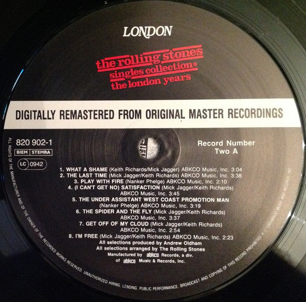 The Rolling Stones ~ Singles Collection ✱ The London Years (Vinyl) - Djungel & Jazz