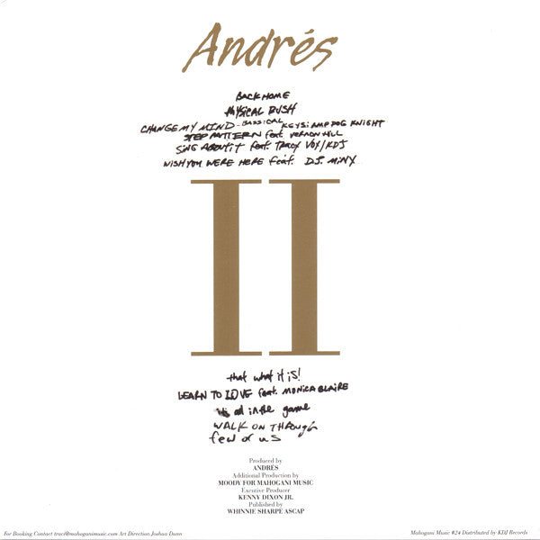 Andrés ~ II (Vinyl) - Djungel & Jazz