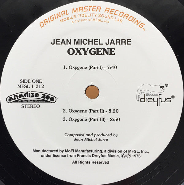 Jean-Michel Jarre ~ Oxygene (Vinyl) - Djungel & Jazz