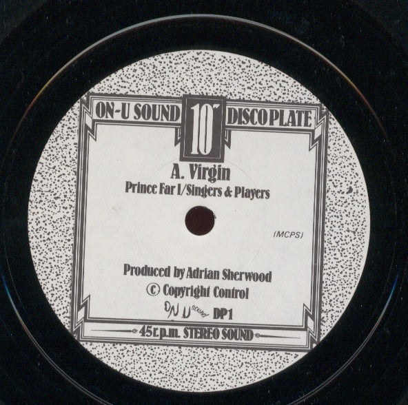 Prince Far I / Singers & Players : Virgin / Danger (10", Single)