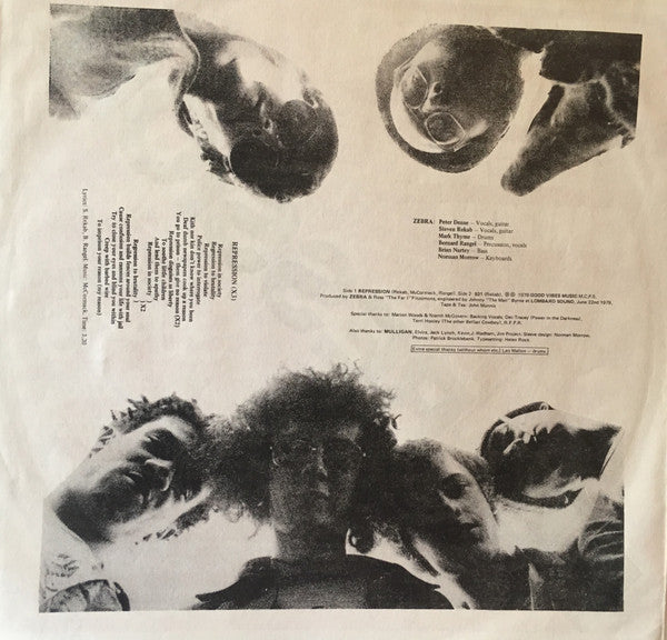 Zebra ~ Repression (Vinyl) - Djungel & Jazz