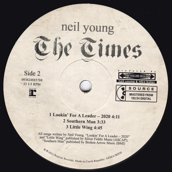 Neil Young ~ The Times (Vinyl) - Djungel & Jazz