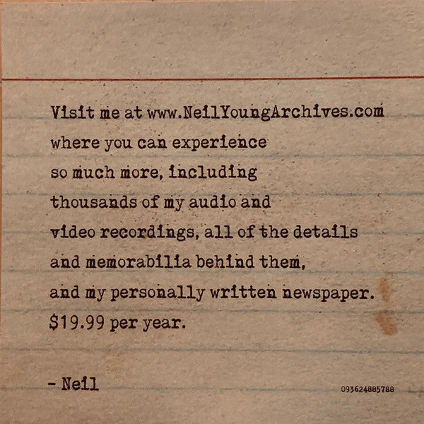 Neil Young ~ The Times (Vinyl) - Djungel & Jazz