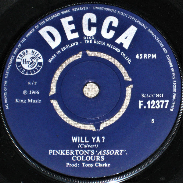 Pinkerton's Assorted Colours ~ Don't Stop Loving Me Baby (Vinyl) - Djungel & Jazz